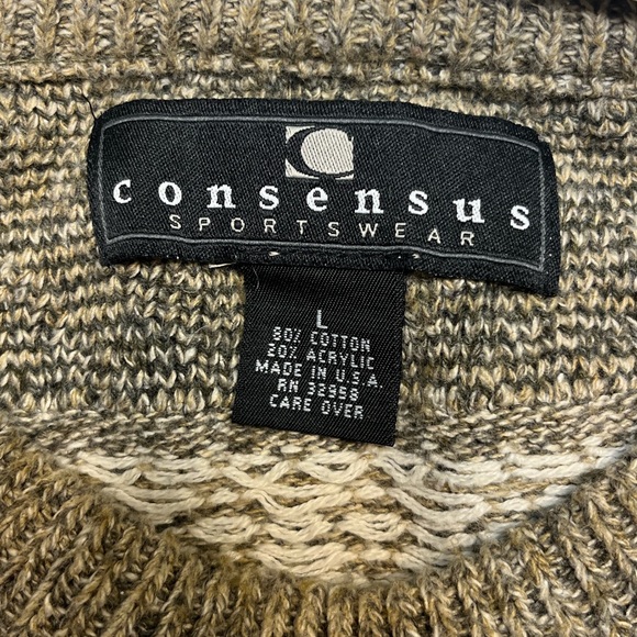 Large Cozy Grandpa Sweater - Picture 2 of 3